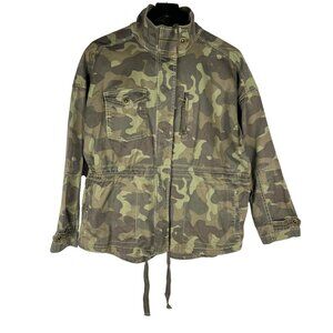 NWT Anthropologie Marrakech Women's Camo Anorak Utility Jacket Size M